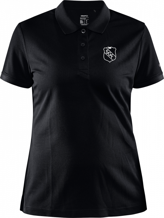 Craft - Sgf Dart Polo Women - Black