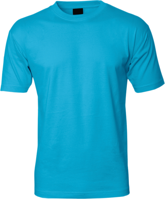 ID - Bomulds Game T-Shirt Børn - Cyan